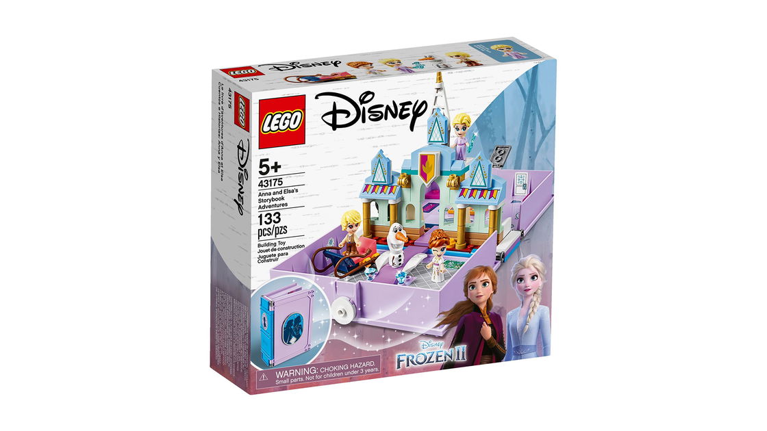 Copertina di Frozen 2: svelate le foto del set LEGO Il libro delle fiabe di Anna ed Elsa