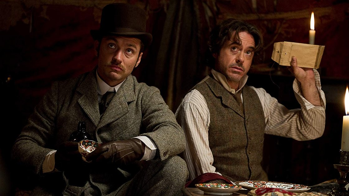 Copertina di Sherlock Holmes 3, Jude Law parla del rapporto tra i protagonisti nel nuovo film