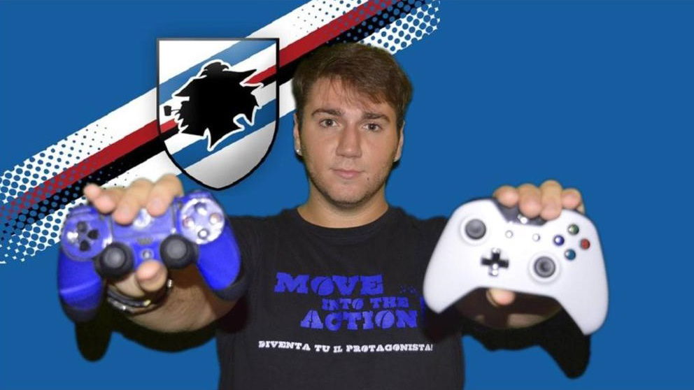 Copertina di La Sampdoria si avvicina agli eSport con il campione Mattia Guarracino