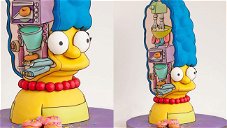 Copertina di Sbaviamo come Homer: la torta a forma di Marge Simpson è da acquolina!