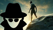 Copertina di Si fingono un uomo in impermeabile per andare a vedere Black Panther