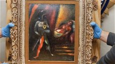 Copertina di Ritrovato dopo 30 anni dal furto il quadro di Chagall “Otello e Desdemona”