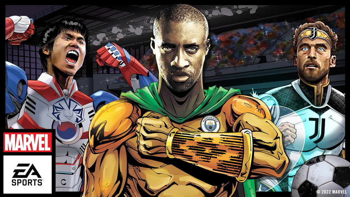 Forside av World Cup FIFA og Marvel sammen, initiativet