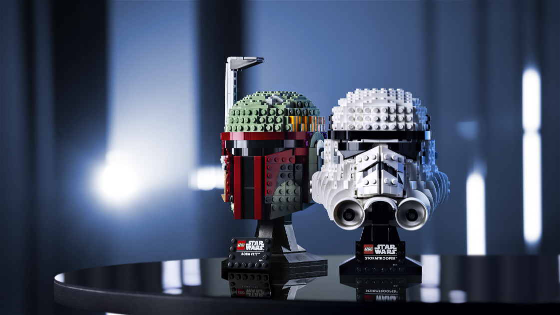 Copertina di LEGO: i caschi da esposizione di Star Wars