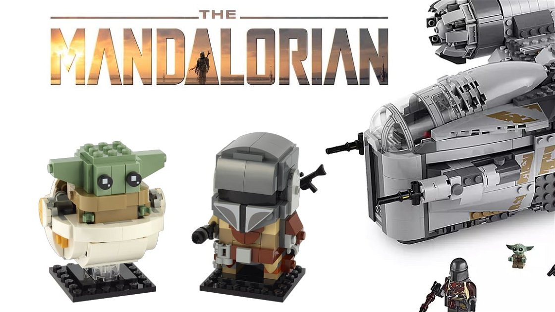 Copertina di I LEGO set di The Mandalorian e i BrickHeadz sono finalmente disponibili