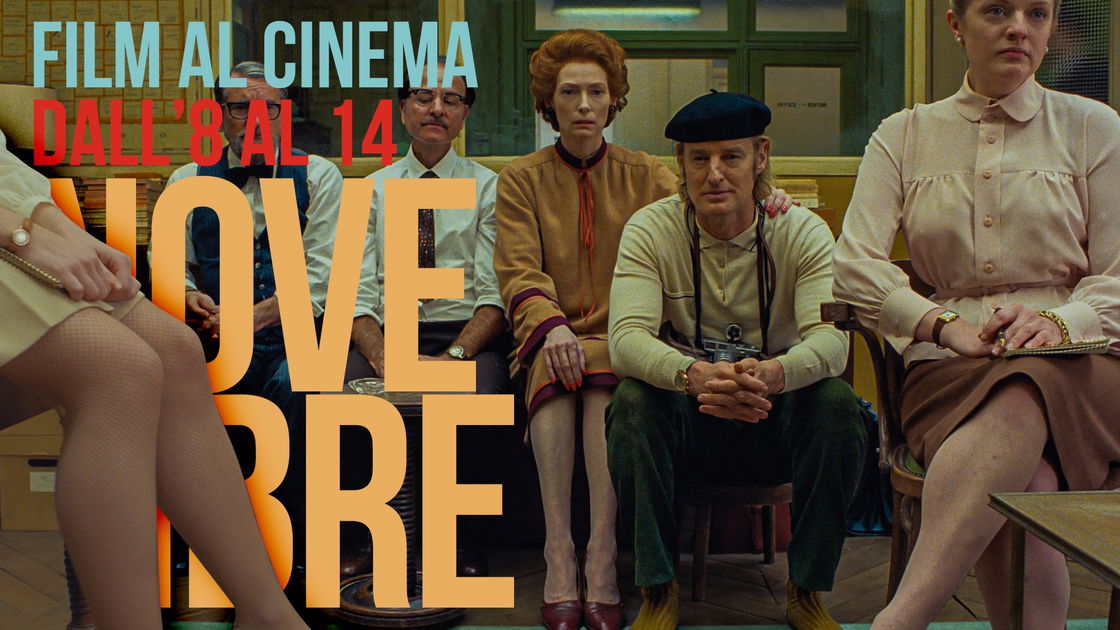 Copertina di Film al cinema: cosa vedere in sala dall'8 al 14 novembre
