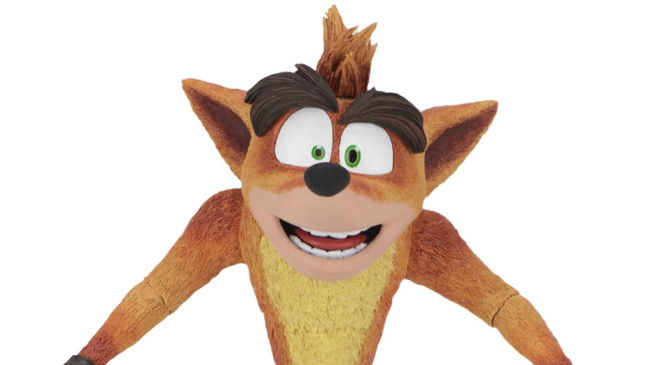 Copertina di Crash Bandicoot: in arrivo l'action figure prodotta da Neca