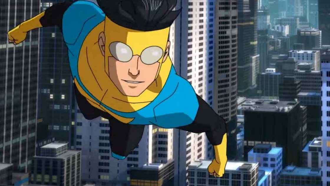 Copertina di Invincible, la serie animata di Robert Kirkman arriverà su Amazon il 26 marzo