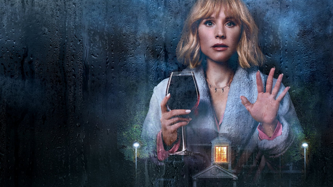 Copertina di La donna nella casa di fronte alla ragazza dalla finestra: la nuova comedy di Netflix con Kristen Bell
