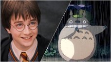 Portada de Harry Potter en el mundo de Studio Ghibli. Las impresionantes imágenes [VER]