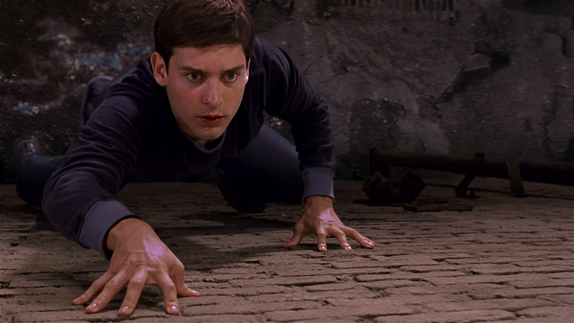 Copertina di Perché lo Spider-Man di Tobey Maguire non ha bisogno di uno spara-ragnatele