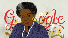 Cover van Google Doodle van vandaag viert Maya Angelou