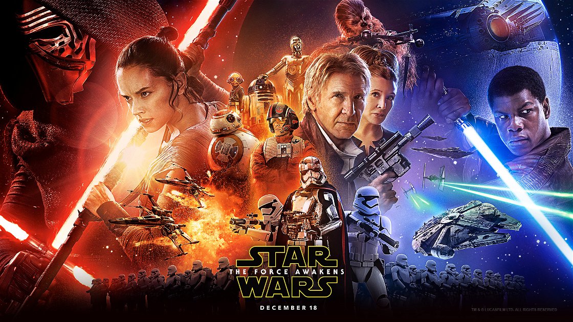 Copertina di Star Wars: Il Risveglio della Forza, la recensione