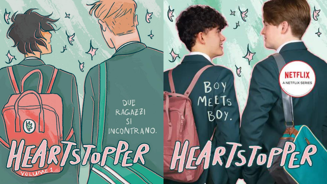 Copertina di Heartstopper, tutto sui libri a fumetti di Alice Oseman che hanno ispirato la serie Netflix
