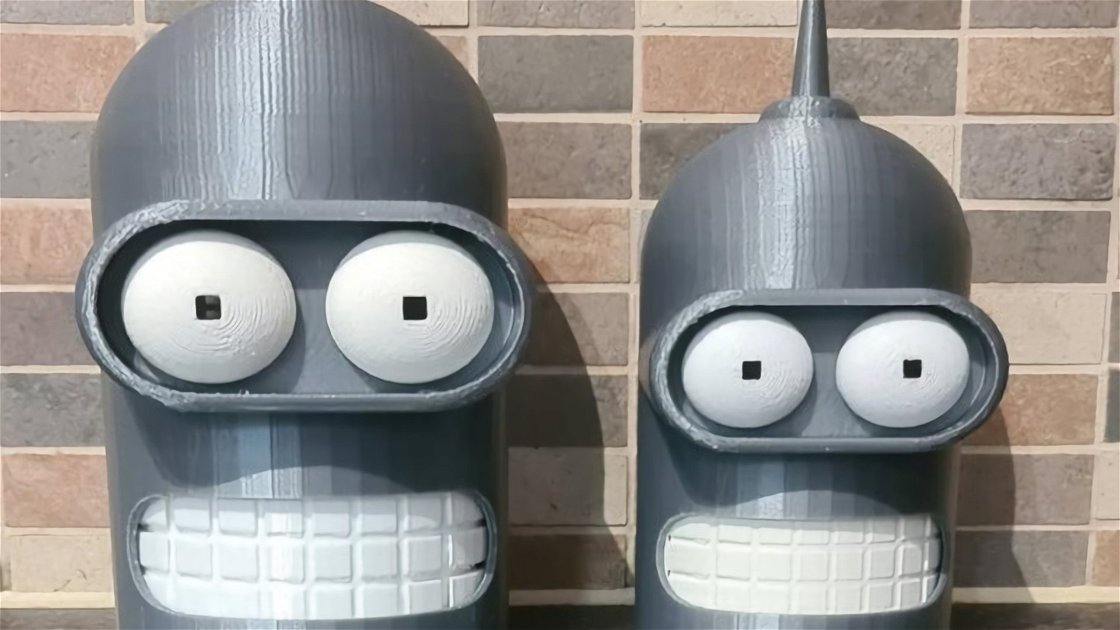 Copertina di Ecco la cover per trasformare Amazon Echo in Bender di Futurama