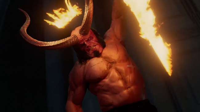 Copertina di Hellboy: il trailer red band e nuovi poster del reboot