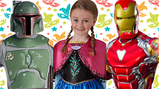 Portada de ropa de Carnaval: máscaras y disfraces de Disney, Marvel y Star Wars para niños y adultos