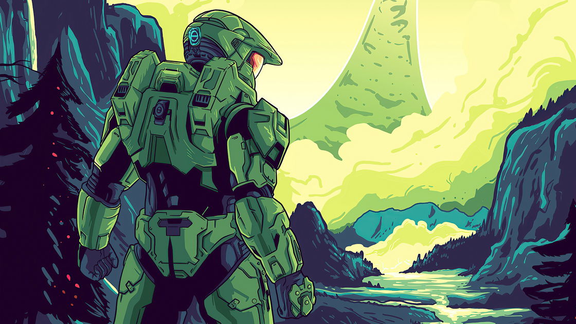 Copertina di Halo Infinite prende vita in una incredibile serie in stop motion