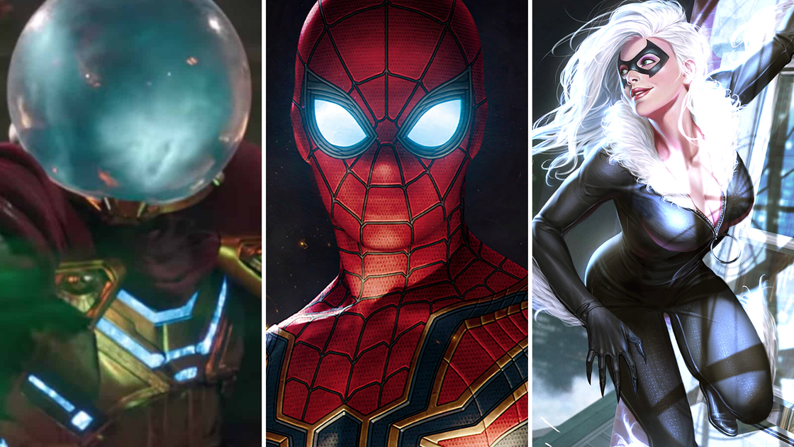 Copertina di Spider-Man: No Way Home, un fan ha individuato le sagome dei misteriosi villain del Multiverso