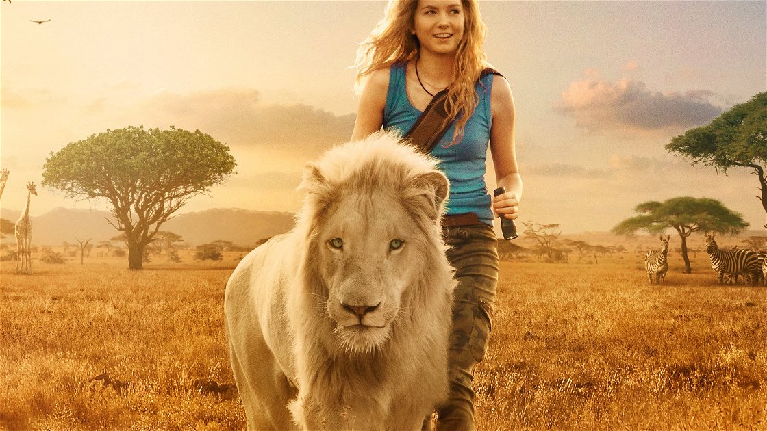 Copertina di Mia e il leone bianco: il film su un'incredibile storia di amicizia tra una ragazzina e il re della savana