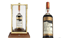Copertina di Rarissima bottiglia di whisky Macallan invecchiato 60 anni all'asta: è record