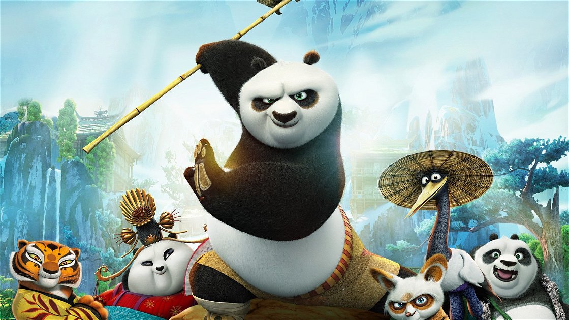 Copertina di Kung Fu Panda 3, personaggi e doppiatori italiani del film