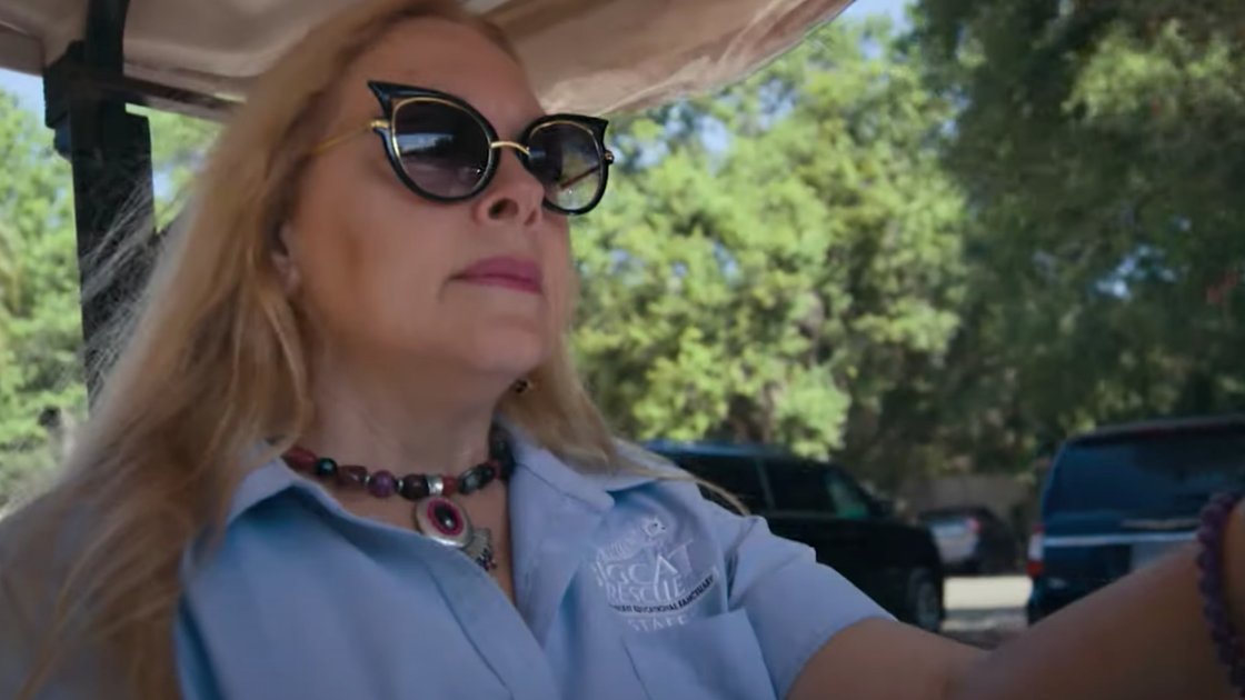 Copertina di Tiger King 2, il trailer innesca già la prima polemica di Carole Baskin (che fa causa a Netflix)