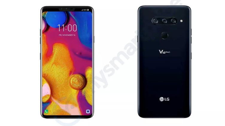 Copertina di LG presenterà ufficialmente V40 ThinQ il 3 ottobre