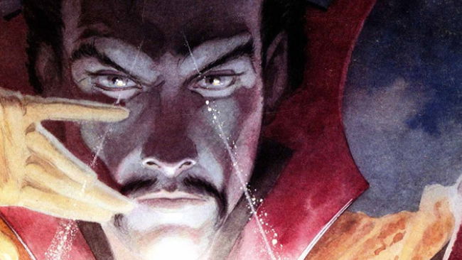 Copertina di Dr. Strange: Shamballa, il dilemma morale dello Stegone Supremo