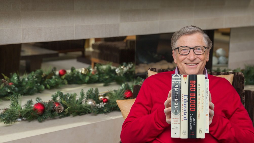 Copertina di I 5 libri da regalare a Natale secondo Bill Gates