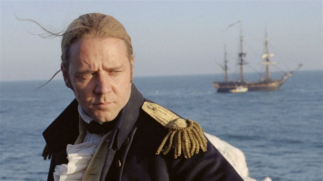 Copertina di Russell Crowe non esclude un sequel di Master & Commander - Sfida ai Confini del Mare