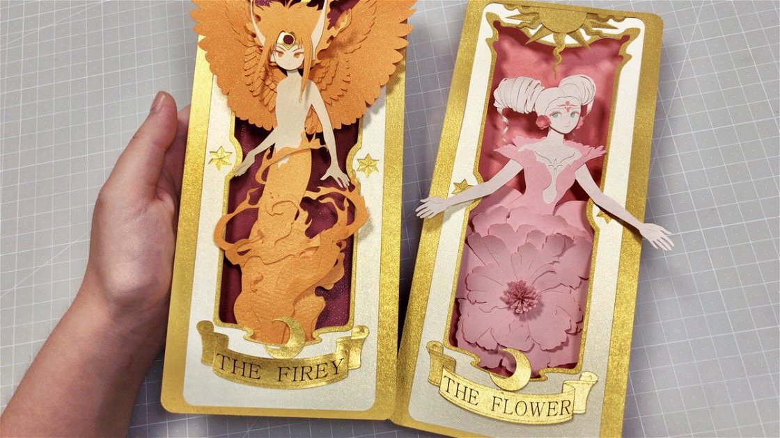 Copertina di Card Captor Sakura: un artista ricrea le carte di Clow nella realtà