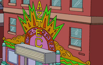 Copertina di I Simpson: l'Aztec Theater di Myrtle Beach è ufficialmente aperto