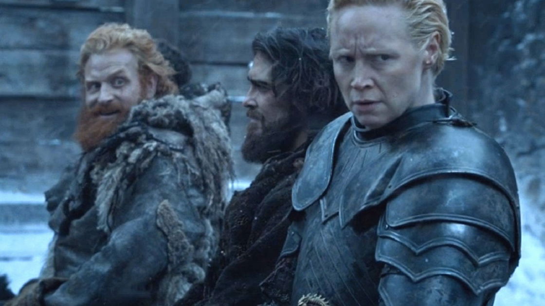 Copertina di Tormund ha ancora una chance con Brienne? Gwendoline Christie parla del finale di GoT e dice la sua