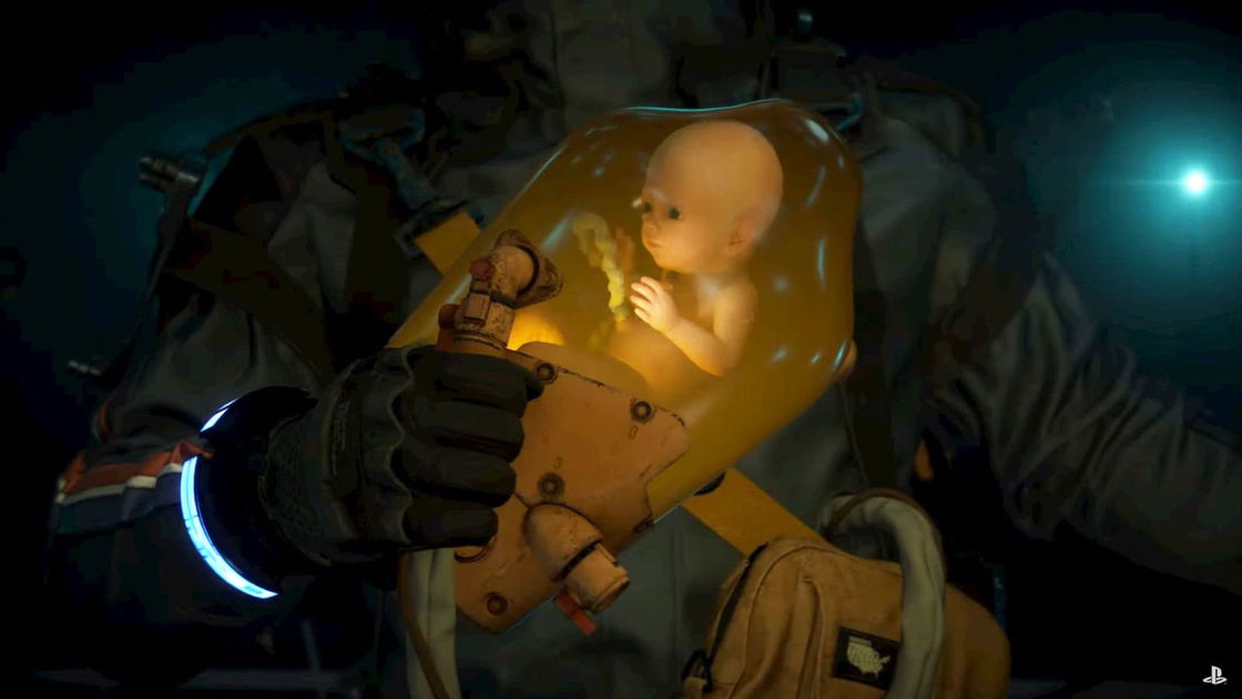 Copertina di Death Stranding al Comic-Con: nuovi dettagli e Hideo Kojima bloccato alla dogana per il pod del bambino!