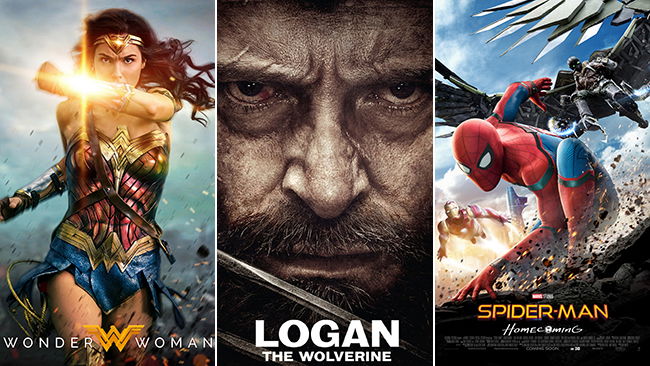 Copertina di Da Logan - The Wolverine a Wonder Woman: i film di supereroi del 2017 da ricordare