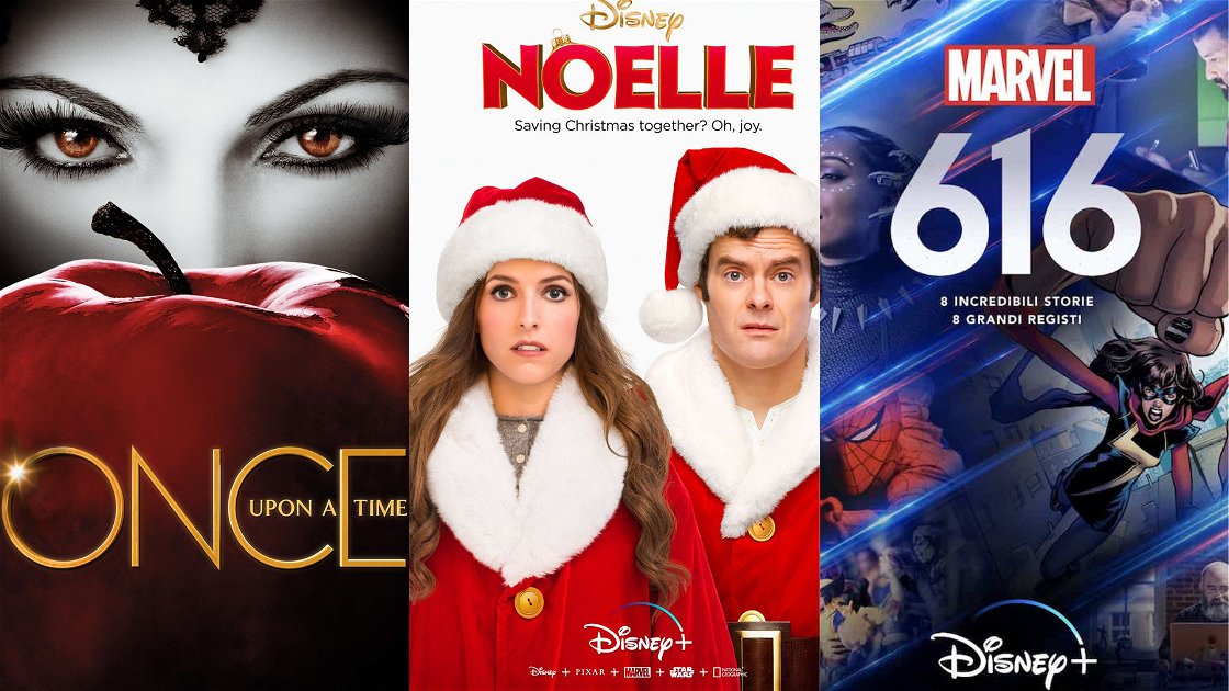 Copertina di Disney+, le novità di novembre 2020: in uscita Noelle, C'era una volta e Marvel 616