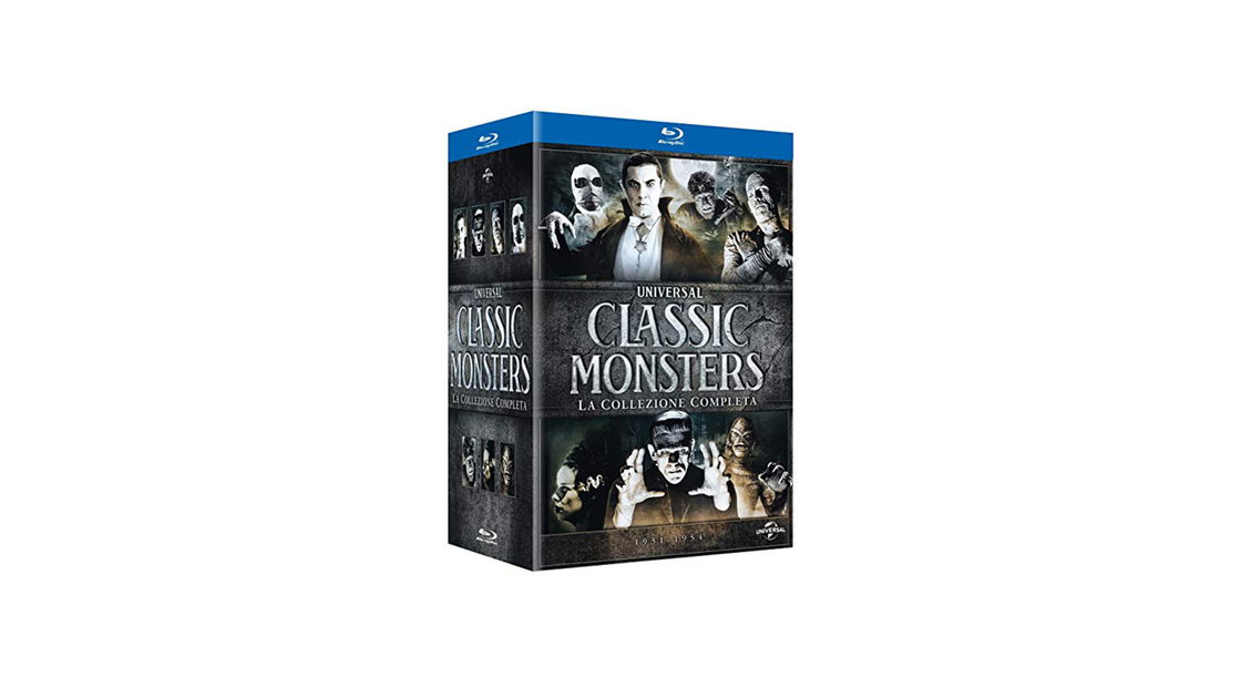 Copertina di Passa Halloween in compagnia dei mostri classici del cinema (la collezione è in offerta!)