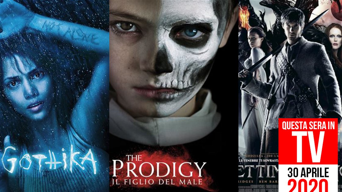 Copertina di Film stasera in TV: Gothika e The Prodigy per il 30 aprile 2020