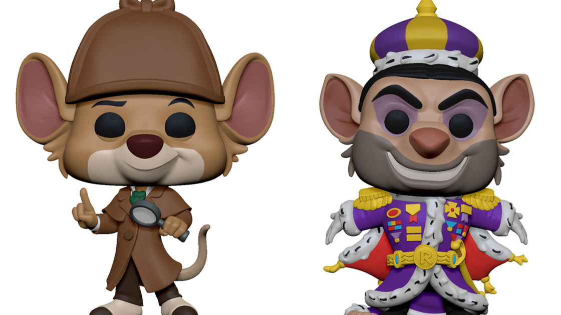 Copertina di Basil l'Investigatopo: arrivano i Funko Pop!