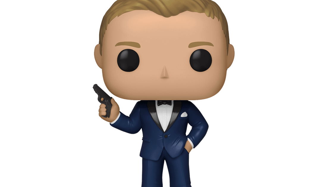 Copertina di James Bond in versione Funko Pop!: la collezione dedicata a 007