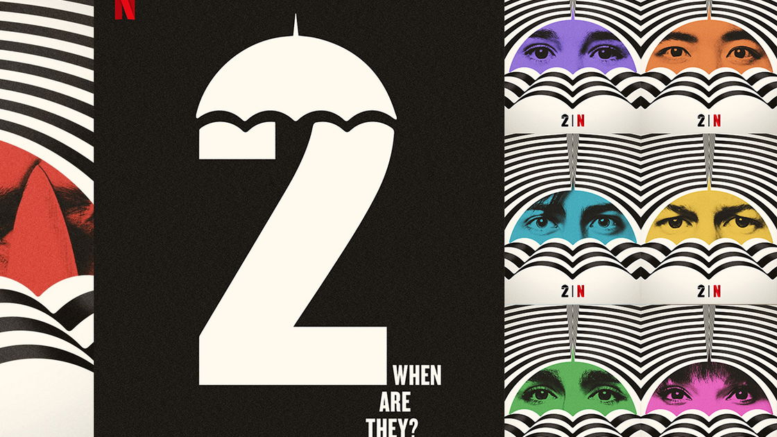 Copertina di The Umbrella Academy, gli psichedelici poster della stagione 2