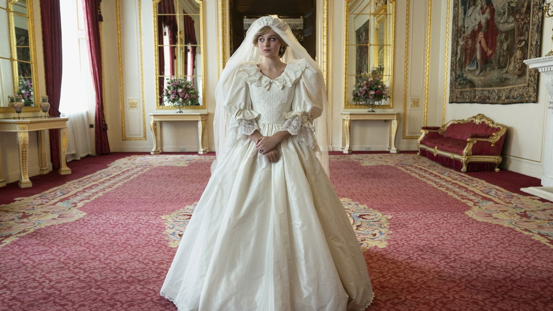 Copertina di L'abito da sposa della Principessa Diana, dalla realtà alla serie Netflix