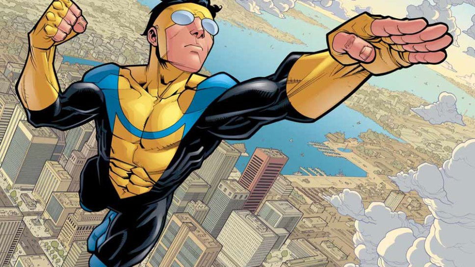Copertina di Invincible di Robert Kirkman diventa una seria animata: ecco il cast vocale