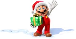 Copertina di Dimenticate Babbo Natale, da oggi potete scrivere una letterina a Super Mario