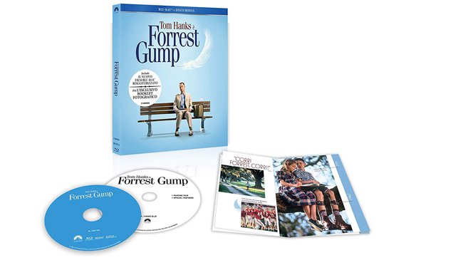 Copertina di Forrest Gump torna in Home Video (e per le strade di Roma!)