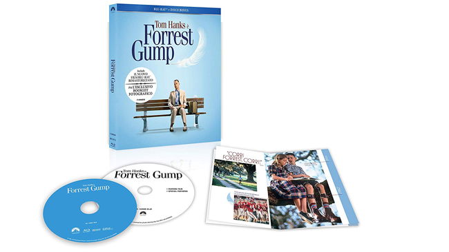 Copertina di Forrest Gump torna in Home Video (e per le strade di Roma!)