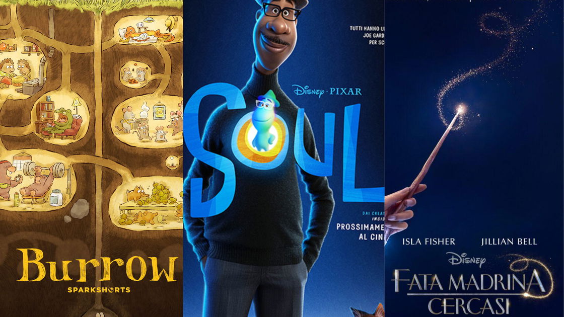Copertina di Disney+, le novità di dicembre 2020: in arrivo Soul, Burrow e Fata Madrina Cercasi