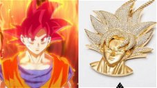 Copertina di Dragon Ball: la collana di Goku fatta interamente con oro e diamanti