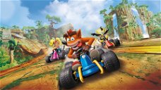 Cover of Crash Team Racing Nitro-Fueled, the remake runs in a new gameplay video
